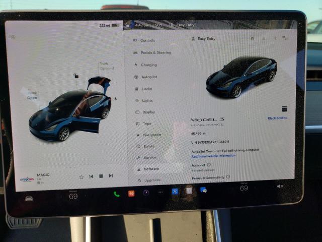 Photo 8 VIN: 5YJ3E1EA2KF344911 - TESLA MODEL 3 