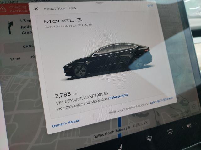 Photo 7 VIN: 5YJ3E1EA2KF398936 - TESLA MODEL 3 