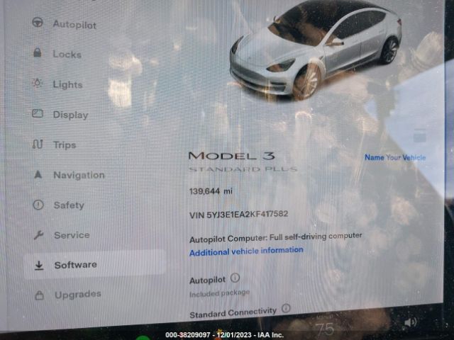 Photo 6 VIN: 5YJ3E1EA2KF417582 - TESLA MODEL 3 