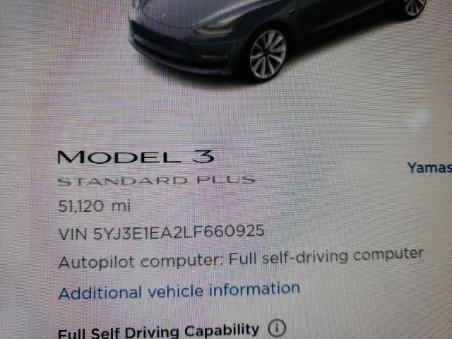 Photo 7 VIN: 5YJ3E1EA2LF660925 - TESLA MODEL 3 