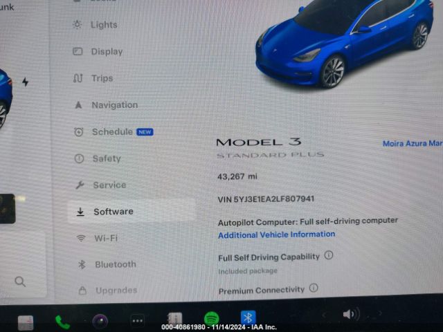 Photo 6 VIN: 5YJ3E1EA2LF807941 - TESLA MODEL 3 