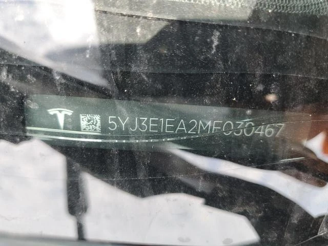 Photo 11 VIN: 5YJ3E1EA2MF030467 - TESLA MODEL 3 