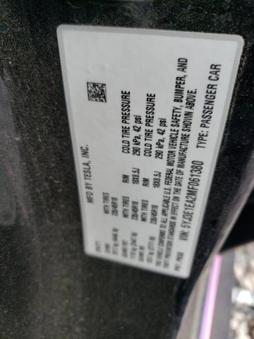 Photo 13 VIN: 5YJ3E1EA2MF061380 - TESLA MODEL 3 