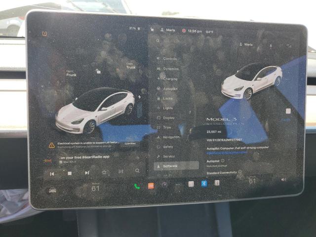 Photo 8 VIN: 5YJ3E1EA2MF077997 - TESLA MODEL 3 