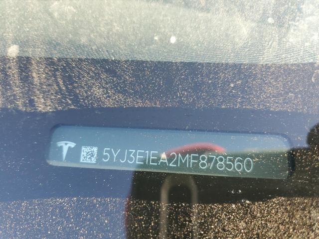 Photo 12 VIN: 5YJ3E1EA2MF878560 - TESLA MODEL 3 