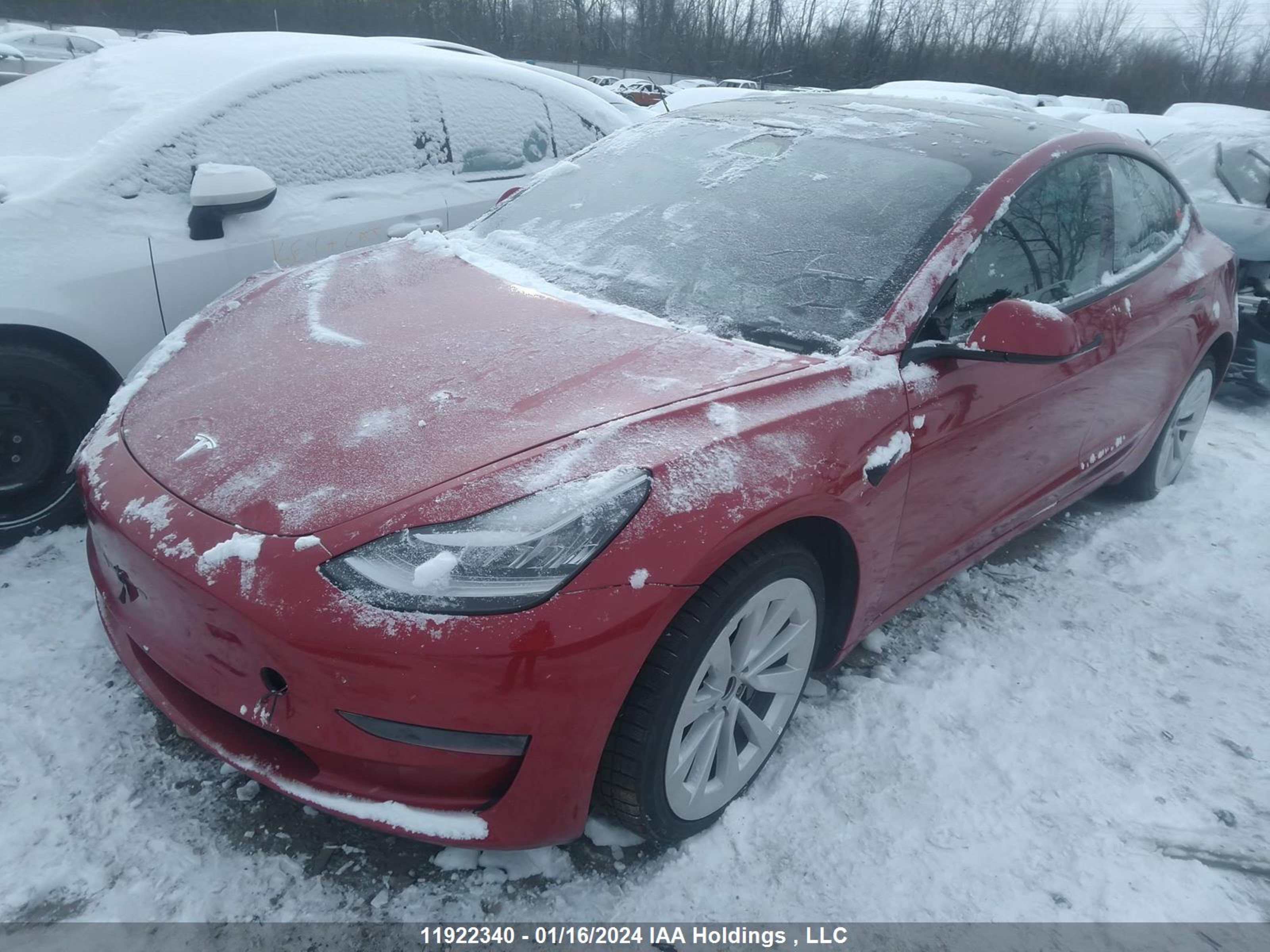 Photo 1 VIN: 5YJ3E1EA2NF258339 - TESLA MODEL 3 