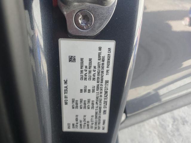 Photo 11 VIN: 5YJ3E1EA2NF371790 - TESLA MODEL 3 