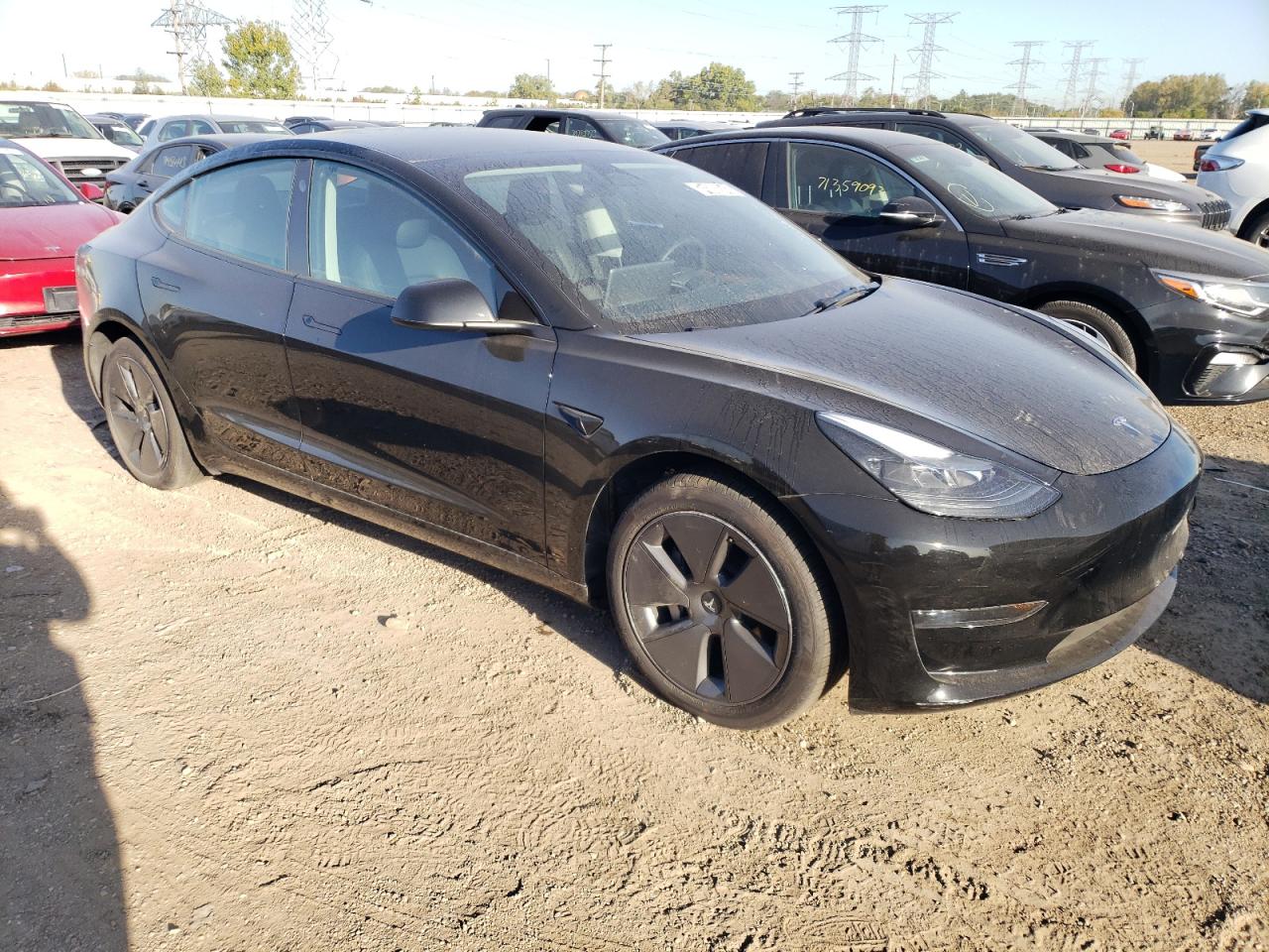 Photo 3 VIN: 5YJ3E1EA2PF448497 - TESLA MODEL 3 