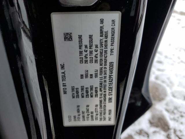 Photo 11 VIN: 5YJ3E1EA2PF449309 - TESLA MODEL 3 