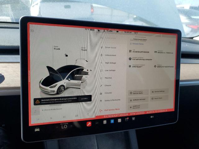 Photo 8 VIN: 5YJ3E1EA2PF460228 - TESLA MODEL 3 