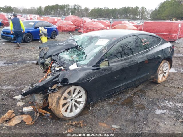 Photo 1 VIN: 5YJ3E1EA2PF462139 - TESLA MODEL 3 