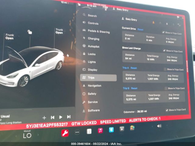 Photo 6 VIN: 5YJ3E1EA2PF553217 - TESLA MODEL 3 