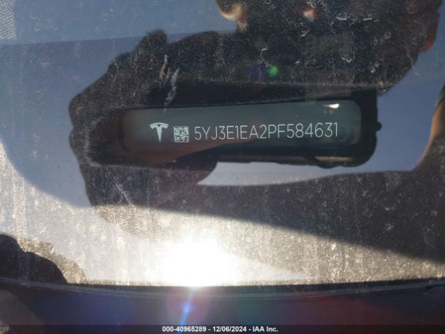 Photo 8 VIN: 5YJ3E1EA2PF584631 - TESLA MODEL 3 