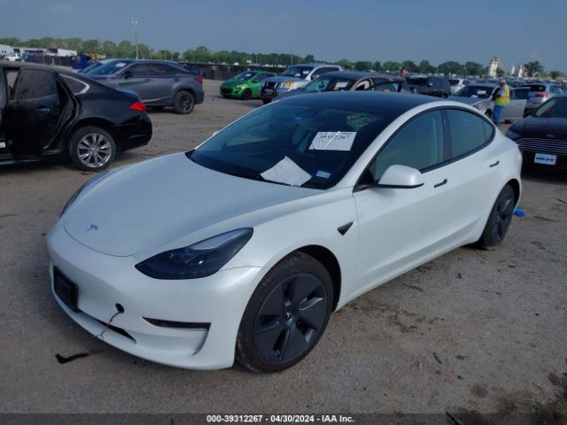 Photo 1 VIN: 5YJ3E1EA2PF589439 - TESLA MODEL 3 