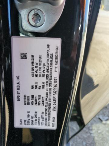 Photo 12 VIN: 5YJ3E1EA2PF601041 - TESLA MODEL 3 