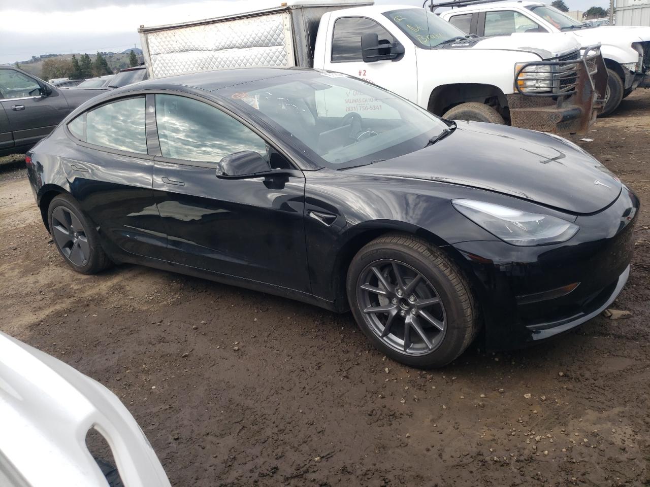 Photo 3 VIN: 5YJ3E1EA2PF666469 - TESLA MODEL 3 