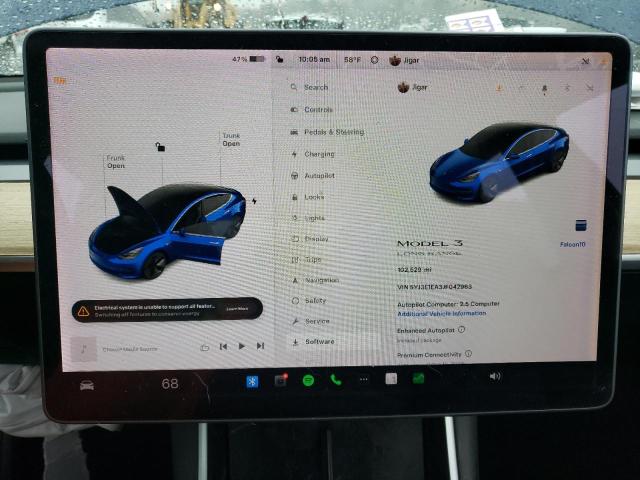 Photo 8 VIN: 5YJ3E1EA3JF042963 - TESLA MODEL 3 