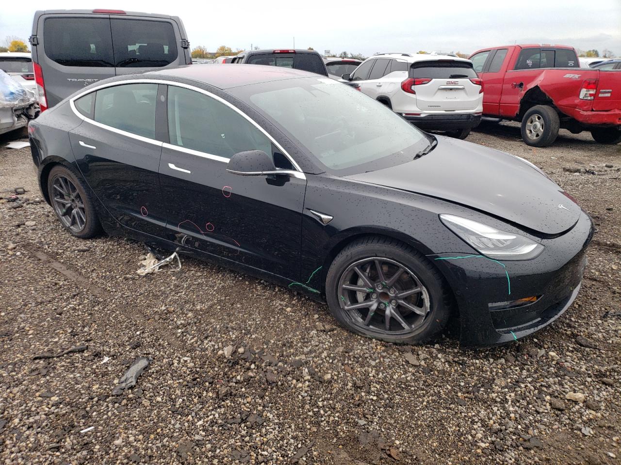 Photo 3 VIN: 5YJ3E1EA3KF296738 - TESLA MODEL 3 