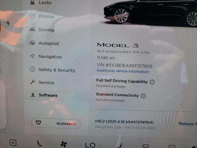 Photo 7 VIN: 5YJ3E1EA3KF317605 - TESLA MODEL 3 