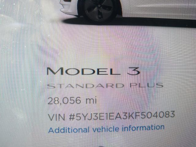 Photo 7 VIN: 5YJ3E1EA3KF504083 - TESLA MODEL 3 