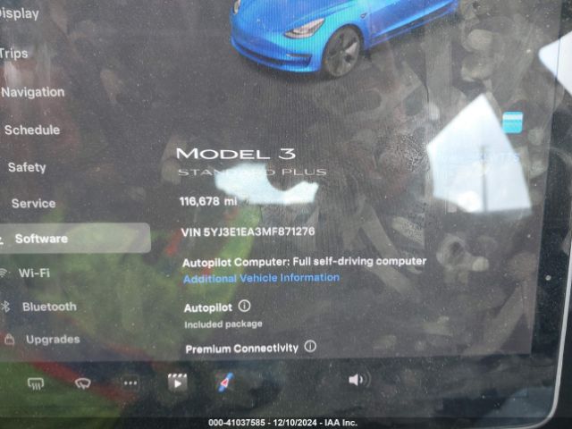 Photo 6 VIN: 5YJ3E1EA3MF871276 - TESLA MODEL 3 