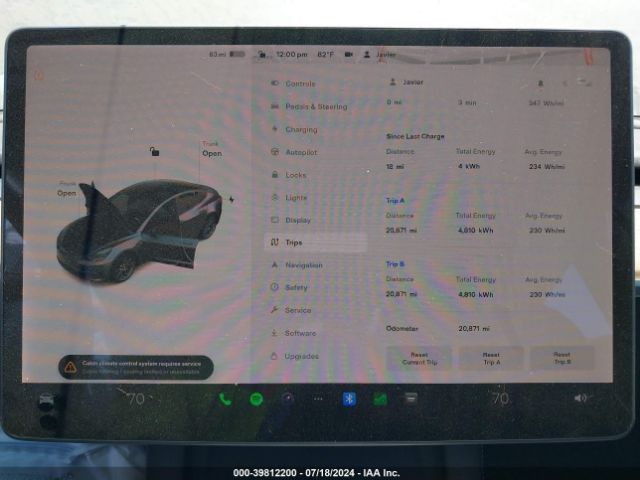 Photo 6 VIN: 5YJ3E1EA3MF877756 - TESLA MODEL 3 