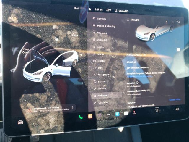 Photo 7 VIN: 5YJ3E1EA3NF189032 - TESLA MODEL 3 