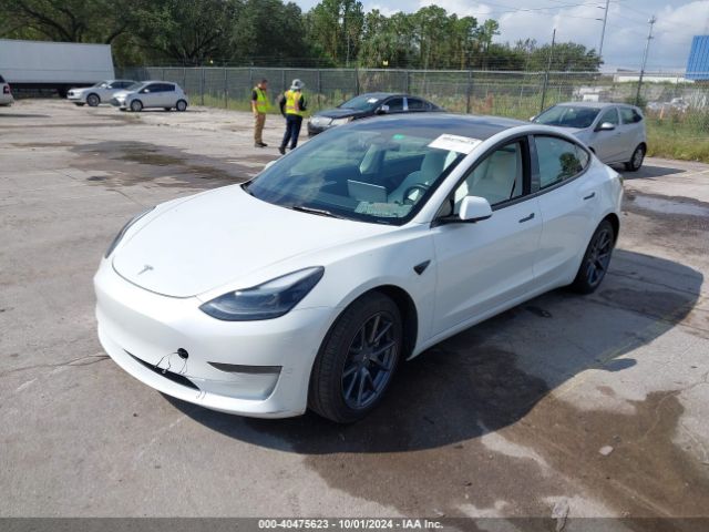 Photo 1 VIN: 5YJ3E1EA3NF198751 - TESLA MODEL 3 