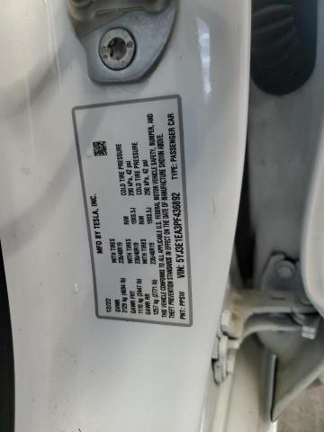 Photo 11 VIN: 5YJ3E1EA3PF436892 - TESLA MODEL 3 