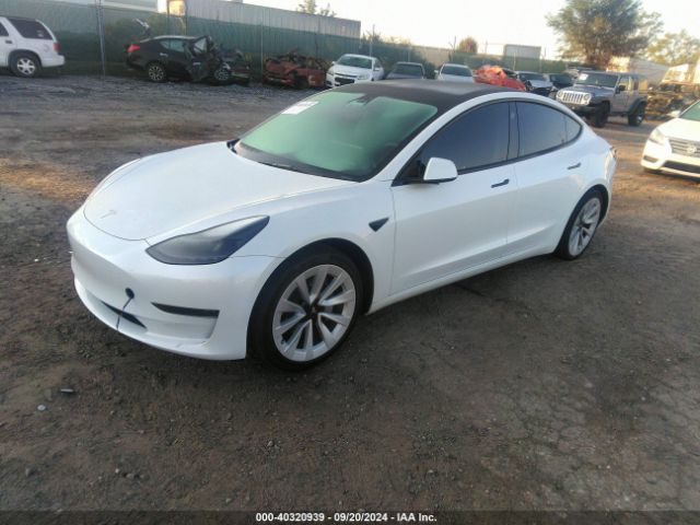 Photo 1 VIN: 5YJ3E1EA3PF449187 - TESLA MODEL 3 