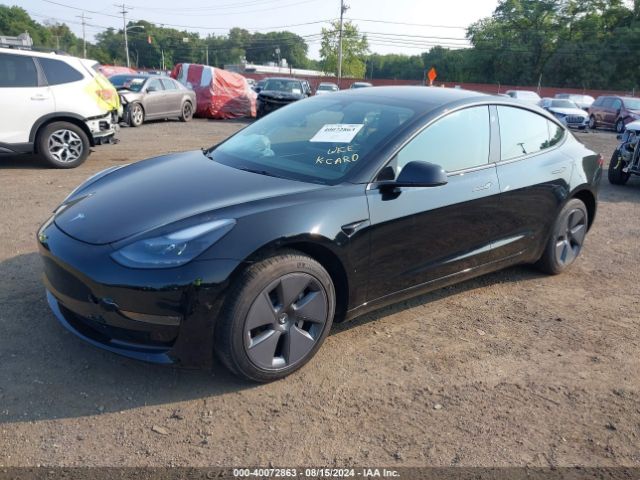 Photo 1 VIN: 5YJ3E1EA3PF476115 - TESLA MODEL 3 