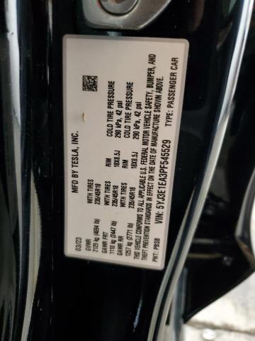 Photo 11 VIN: 5YJ3E1EA3PF545529 - TESLA MODEL 3 