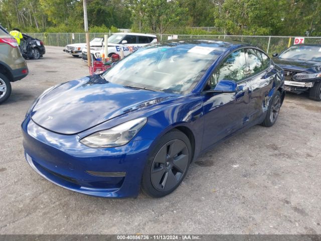 Photo 1 VIN: 5YJ3E1EA3PF556403 - TESLA MODEL 3 