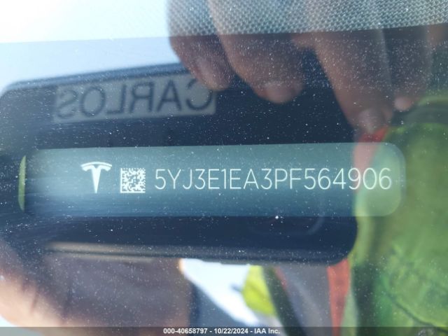 Photo 8 VIN: 5YJ3E1EA3PF564906 - TESLA MODEL 3 