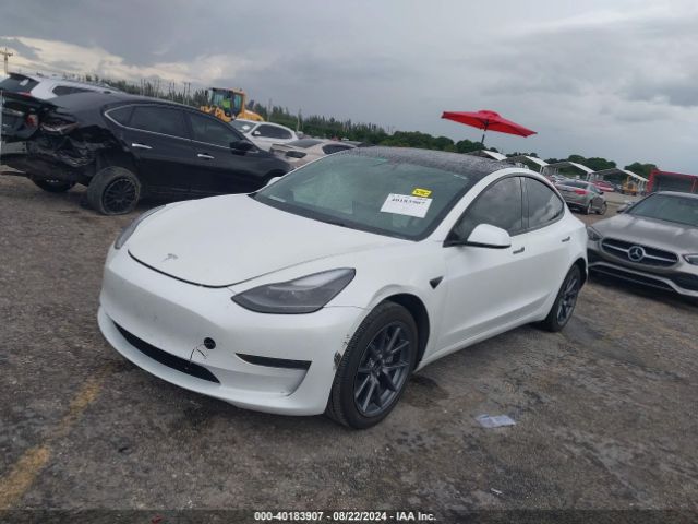 Photo 1 VIN: 5YJ3E1EA3PF573573 - TESLA MODEL 3 