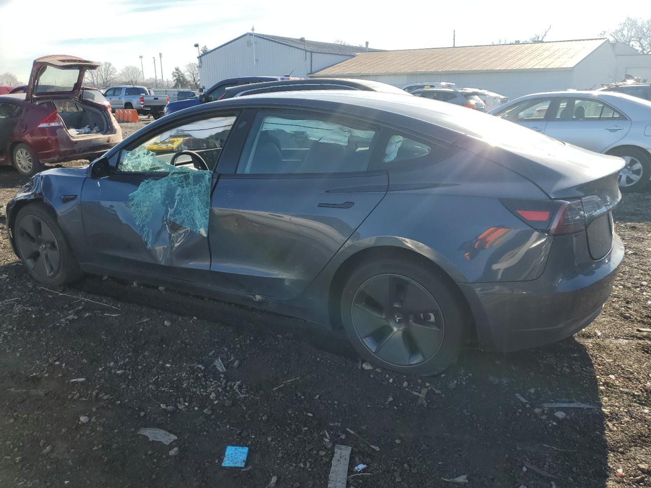 Photo 1 VIN: 5YJ3E1EA3PF599011 - TESLA MODEL 3 