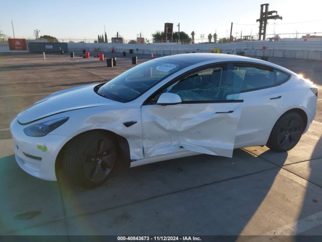 Photo 1 VIN: 5YJ3E1EA3PF605020 - TESLA MODEL 3 