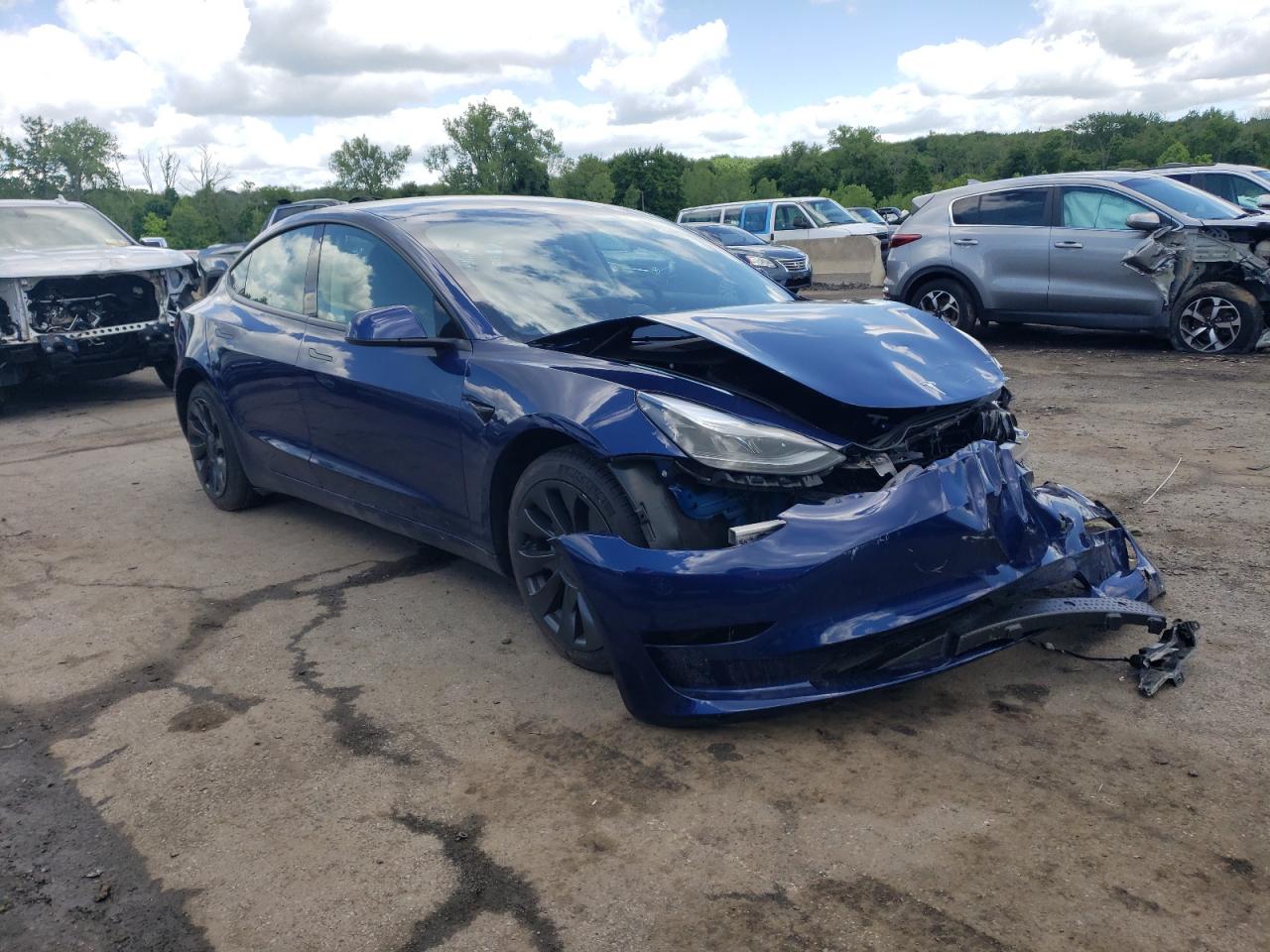 Photo 3 VIN: 5YJ3E1EA3PF606023 - TESLA MODEL 3 