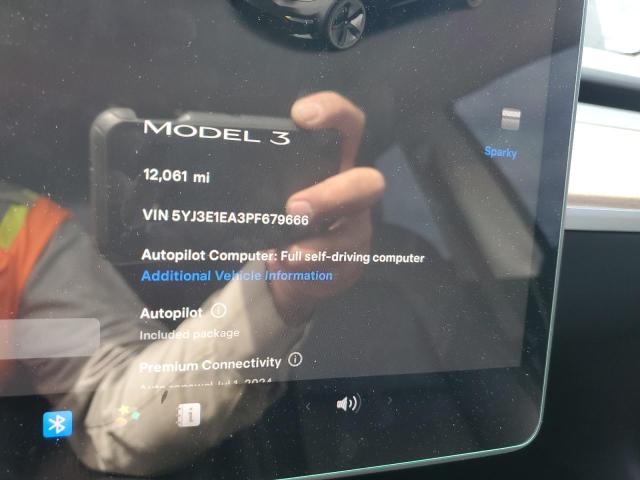 Photo 11 VIN: 5YJ3E1EA3PF679666 - TESLA MODEL 3 