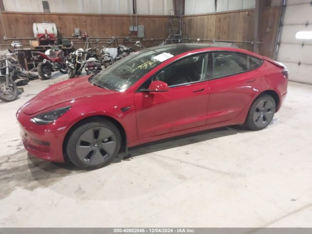 Photo 1 VIN: 5YJ3E1EA3PF708888 - TESLA MODEL 3 