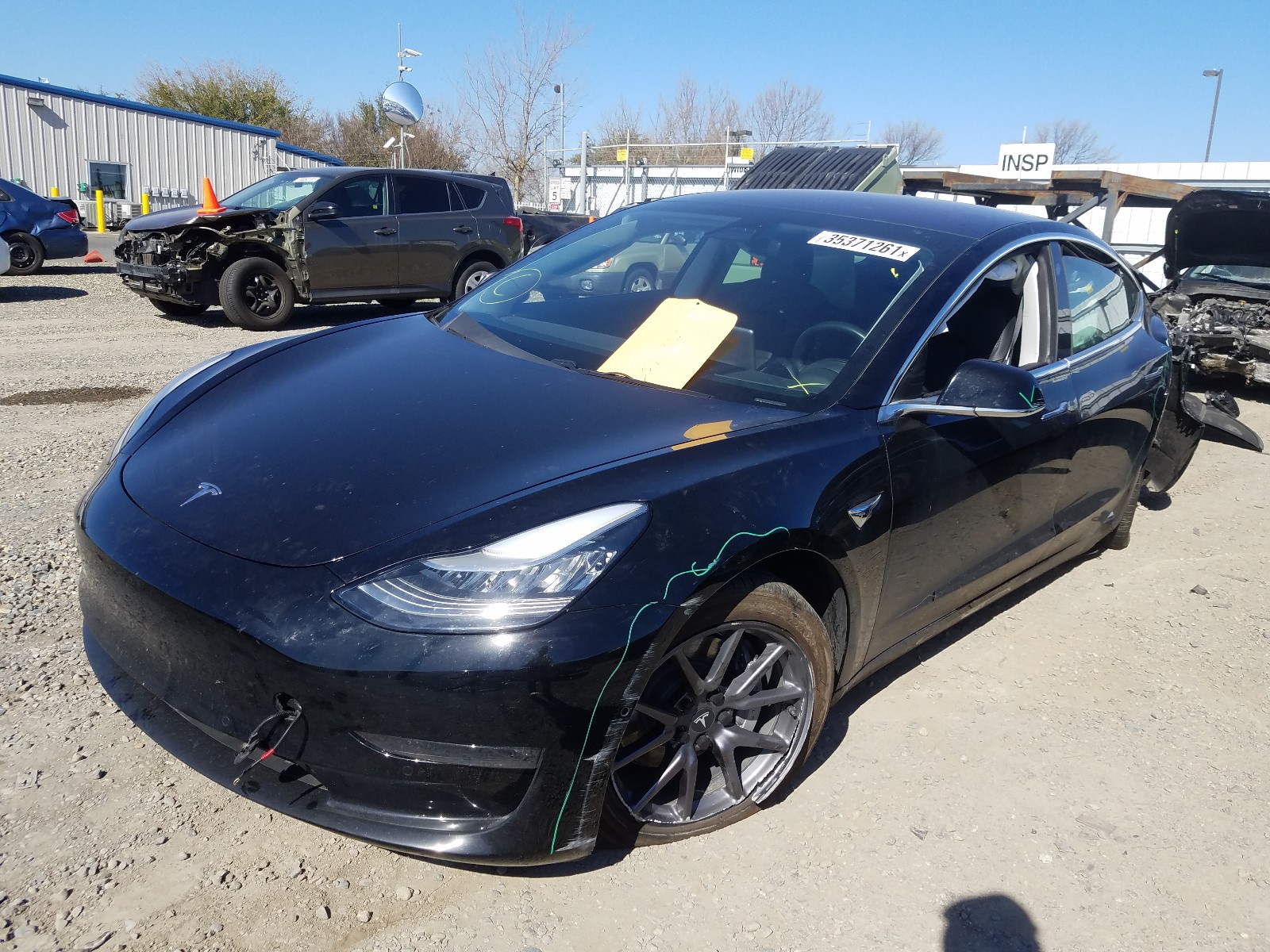 Photo 1 VIN: 5YJ3E1EA4JF172105 - TESLA MODEL 3 