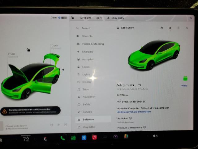 Photo 8 VIN: 5YJ3E1EA4LF606431 - TESLA MODEL 3 