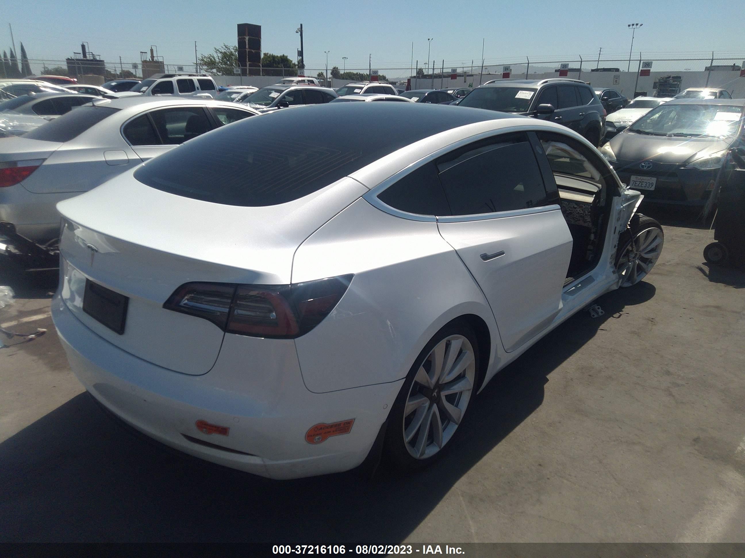 Photo 3 VIN: 5YJ3E1EA4LF614271 - TESLA MODEL 3 