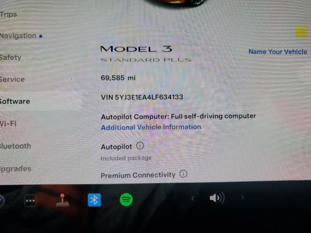 Photo 8 VIN: 5YJ3E1EA4LF634133 - TESLA MODEL 3 