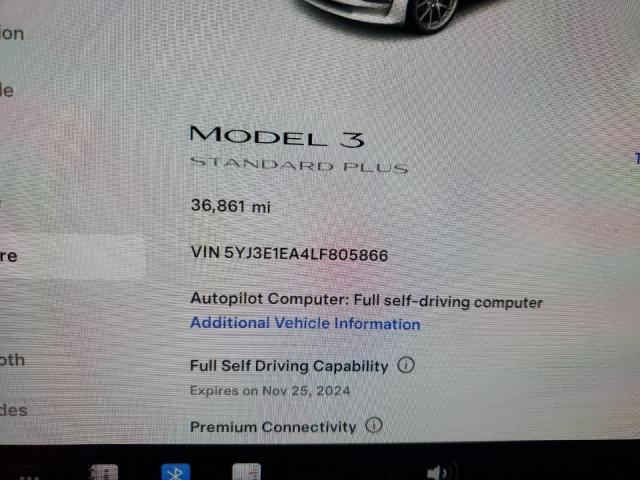 Photo 8 VIN: 5YJ3E1EA4LF805866 - TESLA MODEL 3 