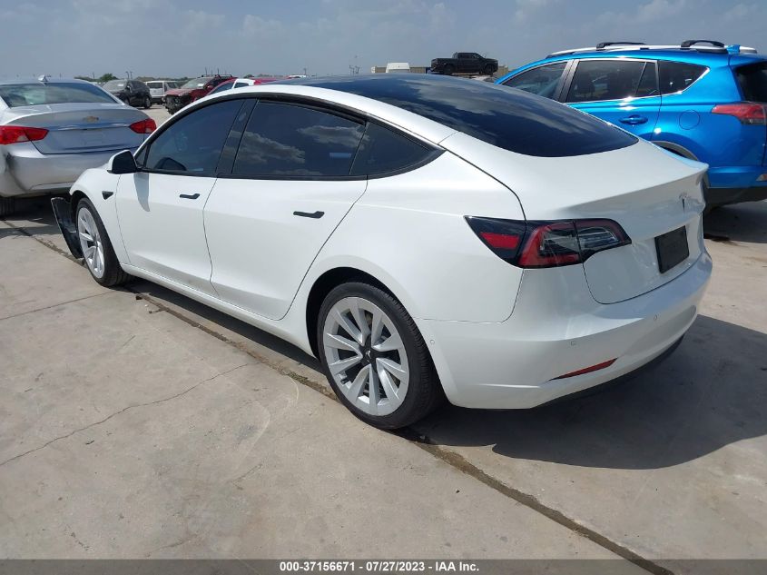 Photo 2 VIN: 5YJ3E1EA4MF032060 - TESLA MODEL 3 