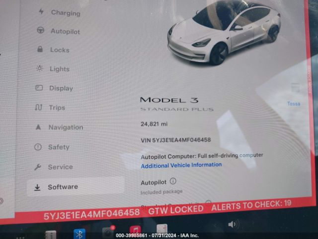 Photo 6 VIN: 5YJ3E1EA4MF046458 - TESLA MODEL 3 