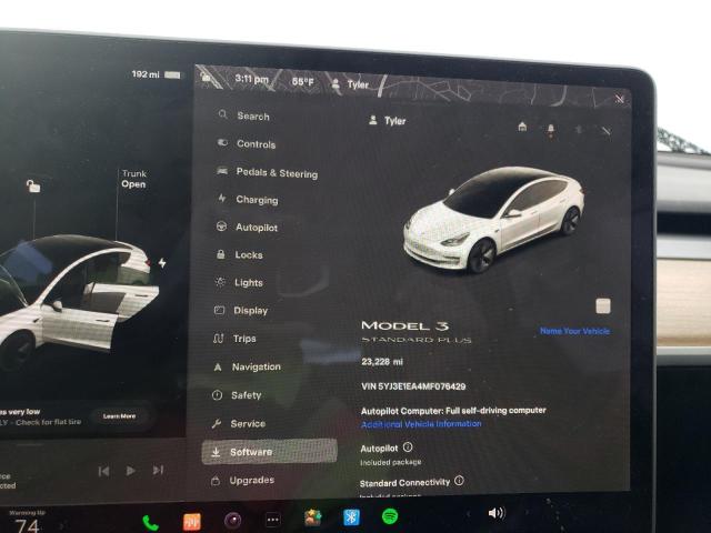 Photo 8 VIN: 5YJ3E1EA4MF076429 - TESLA MODEL 3 