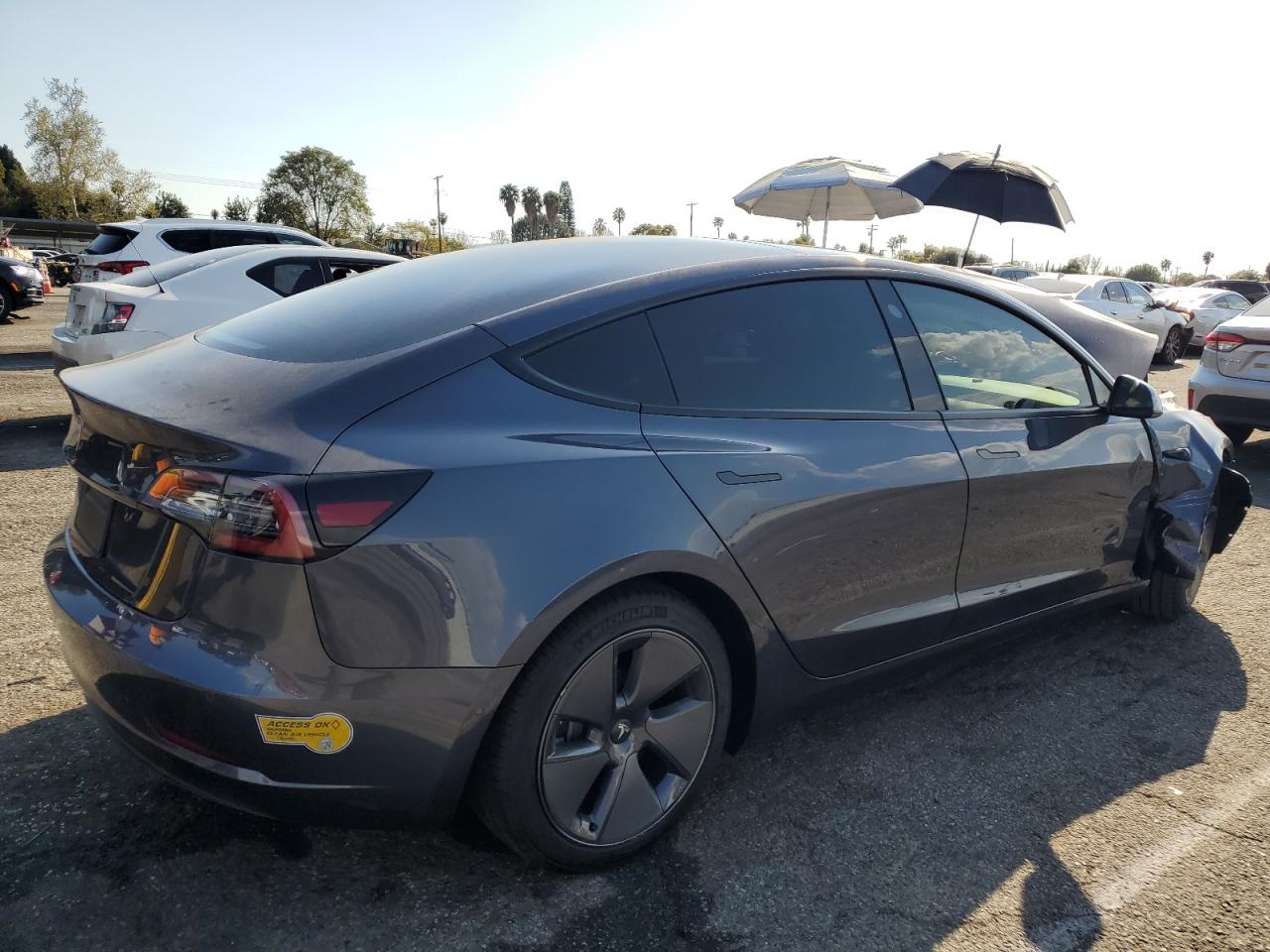 Photo 2 VIN: 5YJ3E1EA4MF098222 - TESLA MODEL 3 