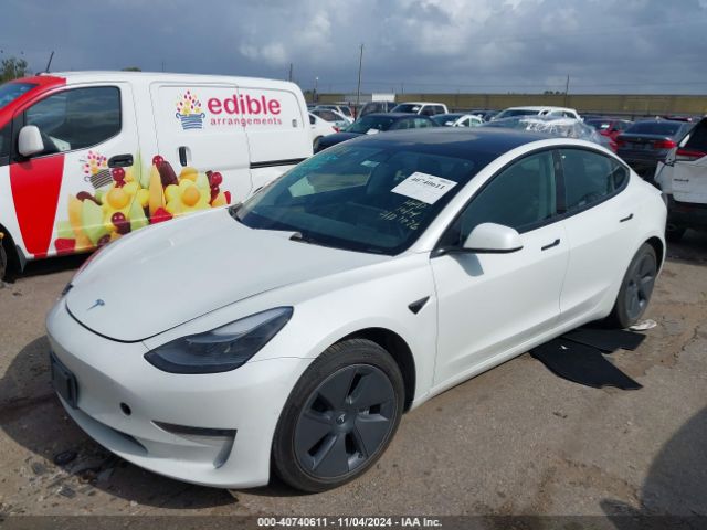 Photo 1 VIN: 5YJ3E1EA4MF098284 - TESLA MODEL 3 